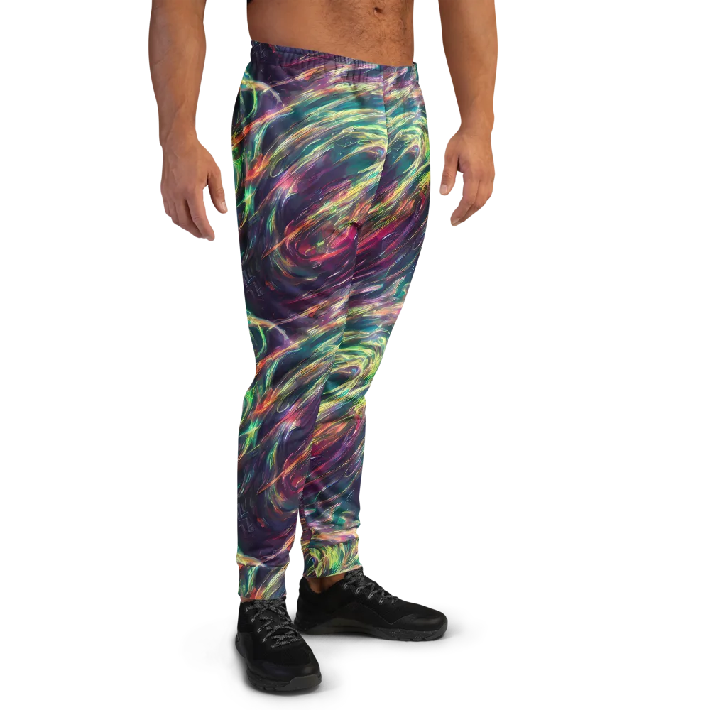Viridian Rush on Men's Joggers — Right