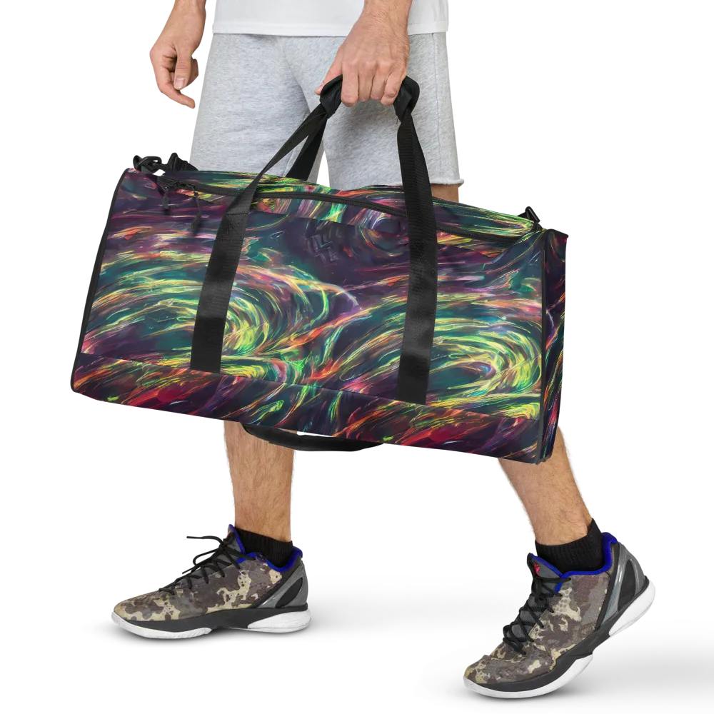 Viridian Rush on Duffle Bag — Front