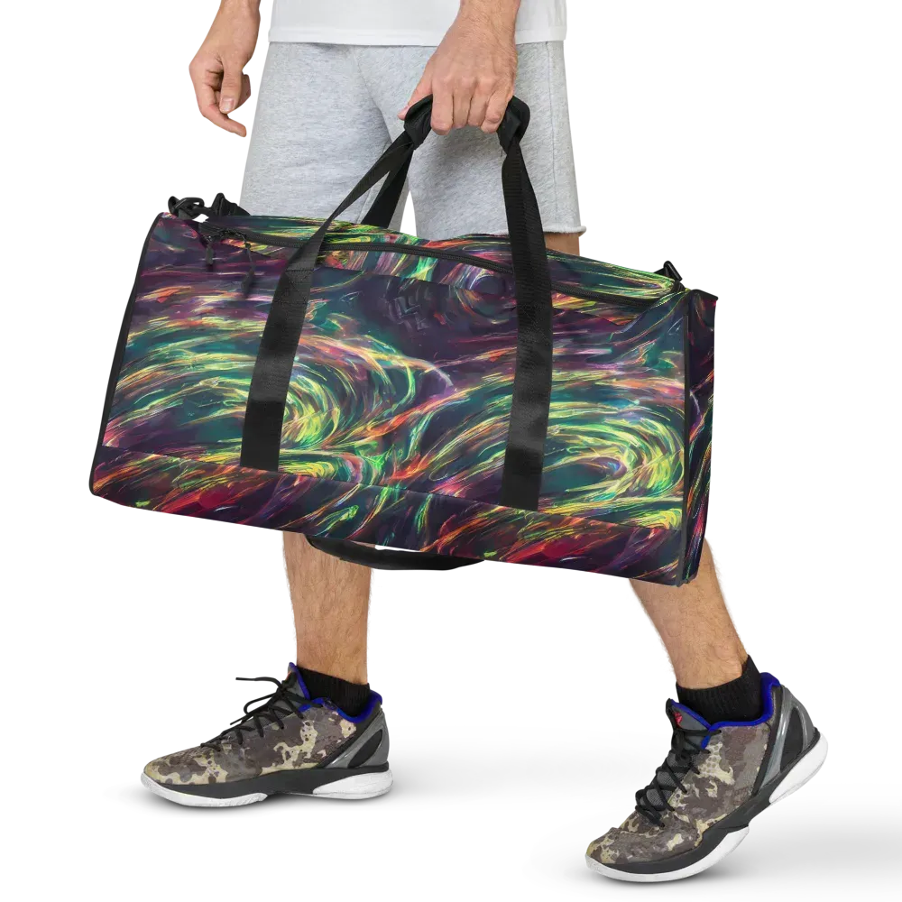 Viridian Rush on Duffle Bag — Front