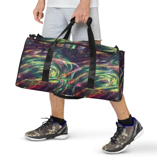 Viridian Rush on a Duffle Bag
