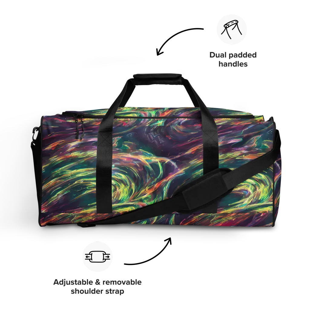 Viridian Rush on Duffle Bag — Front