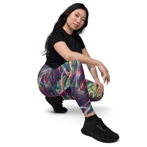 Viridian Rush on a Leggings with Pockets