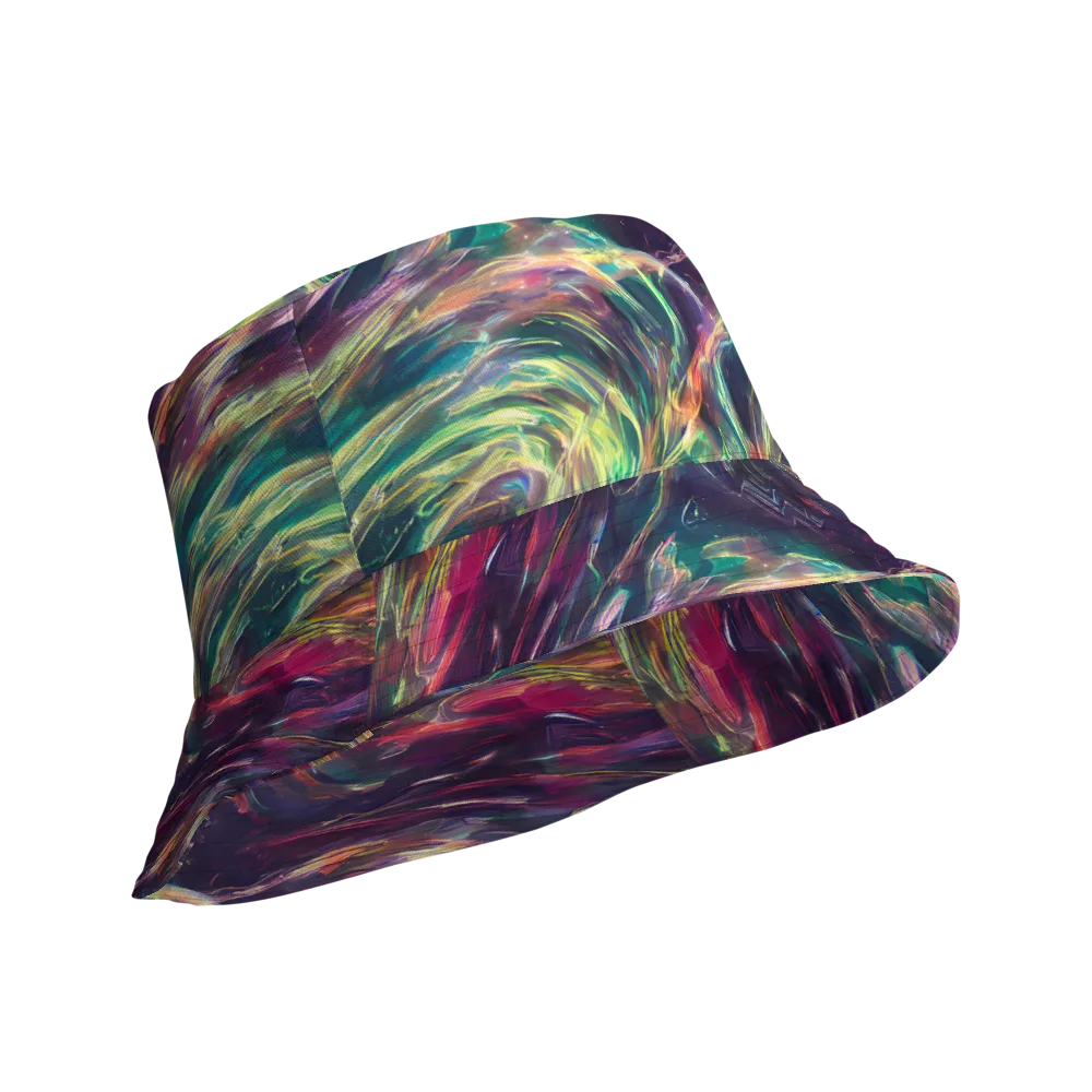 Viridian Rush on Reversible Bucket Hat — Product details Outside