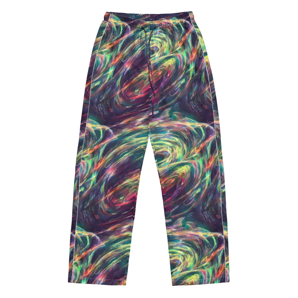 Viridian Rush on Women's Pajama Pants — Front