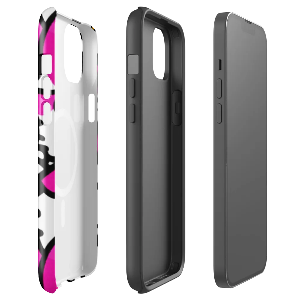 Neon Kitty Pop on MagSafe Tough Case for iPhone® — Front