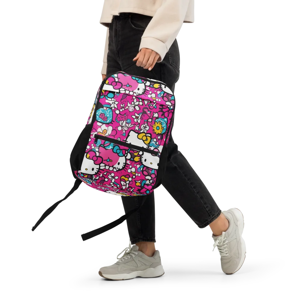 Bubblegum Pop on Utility Backpack — Front