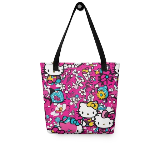 Bubblegum Pop on a Tote Bag