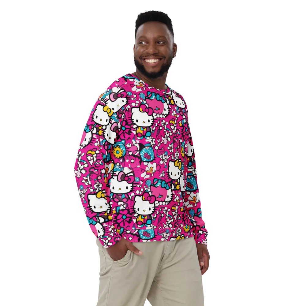 Bubblegum Pop on Sweatshirt — Front