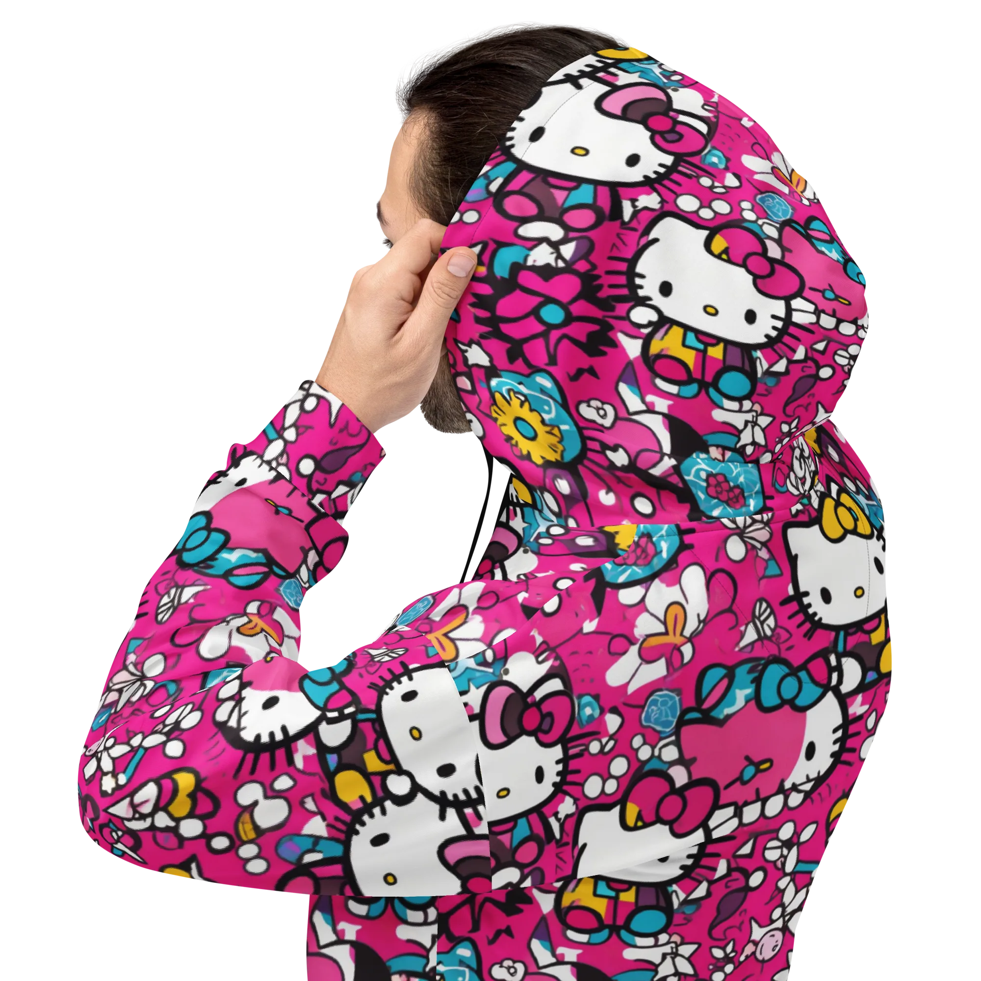 Bubblegum Pop on Hoodie — Back