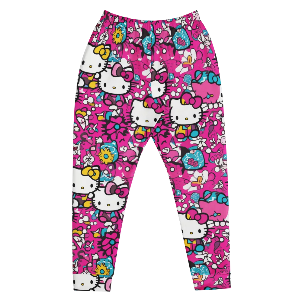 Bubblegum Pop on Men's Joggers — Front