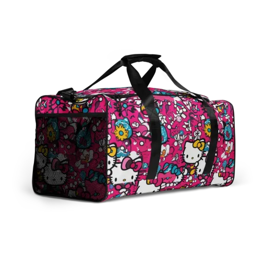 Bubblegum Pop on a Duffle Bag