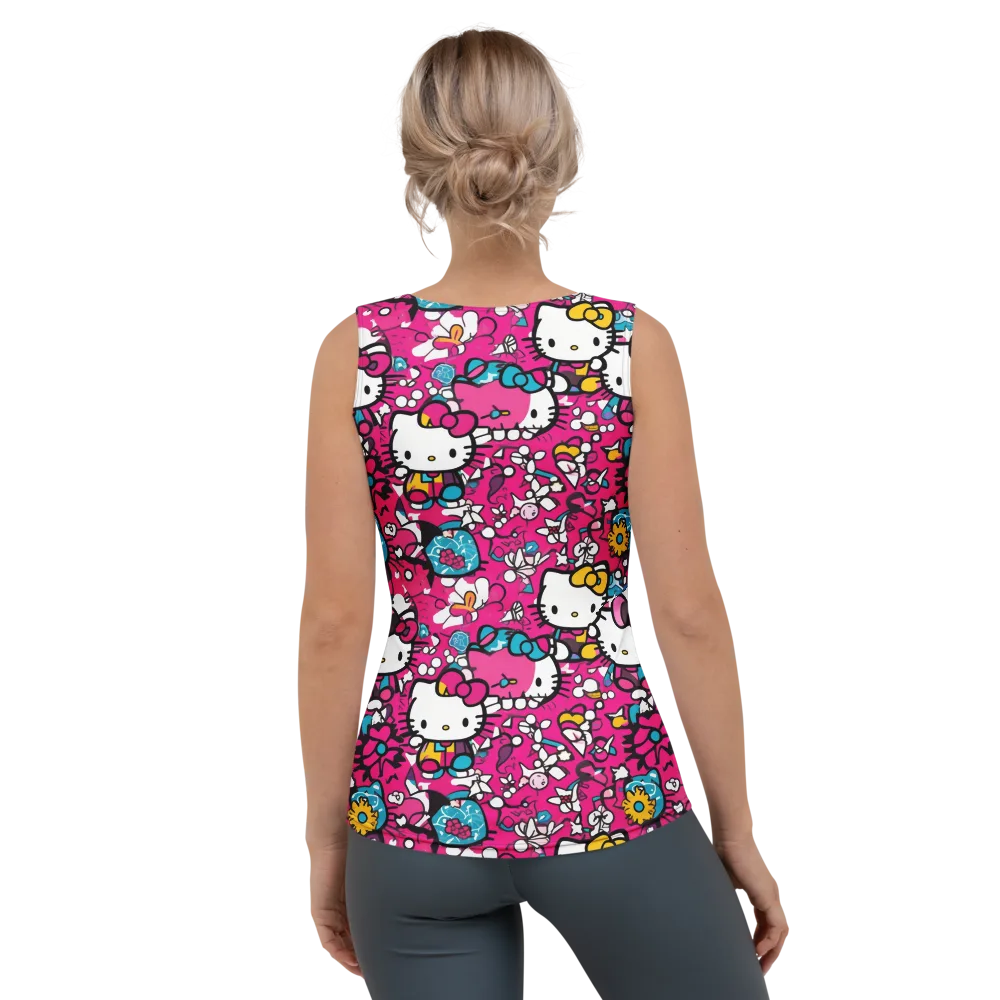 Bubblegum Pop on Women's Tank Top — Back