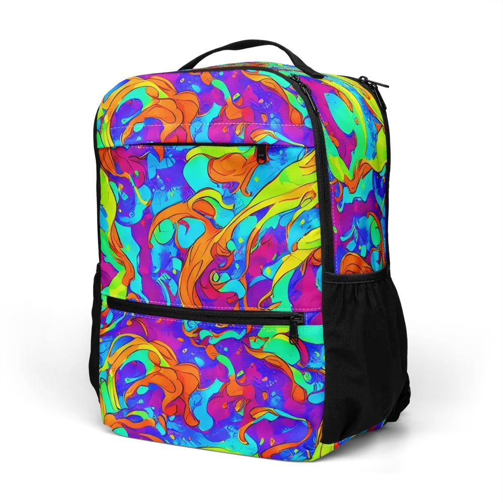 Roset Rapture on Utility Backpack — Left Front