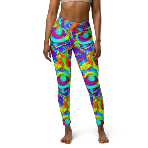 Roset Rapture on a Yoga Leggings