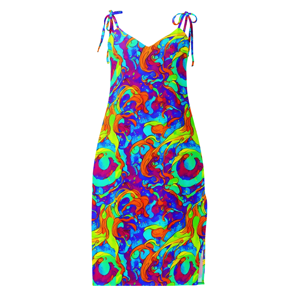 Roset Rapture on Slip Dress — Front