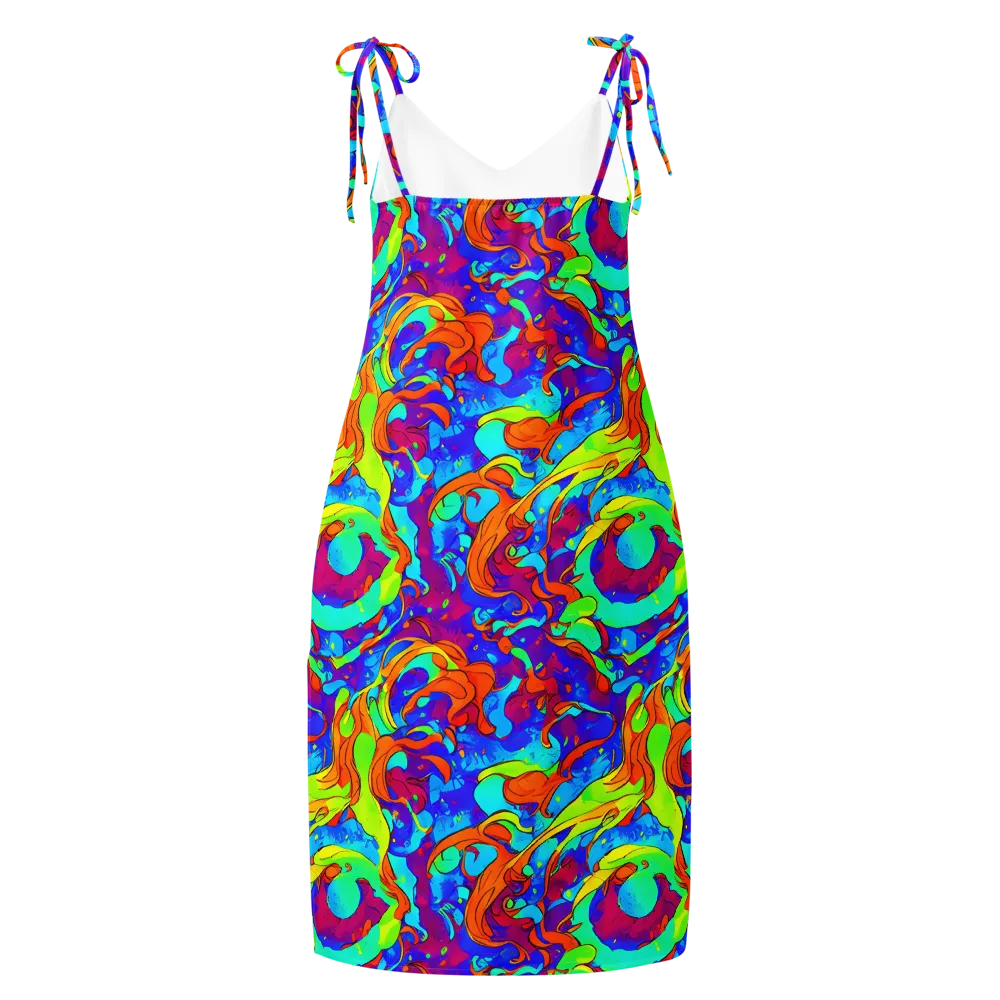 Roset Rapture on Slip Dress — Back