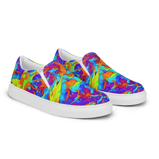 Roset Rapture on a Men's Slip-On Canvas Shoes