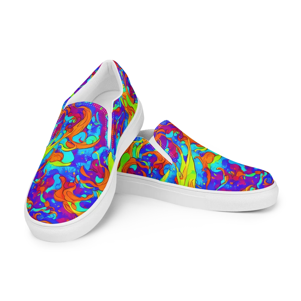 Roset Rapture on Men's Slip-On Canvas Shoes — Left Front