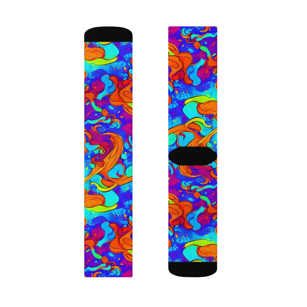 Roset Rapture on Socks — Right Sock