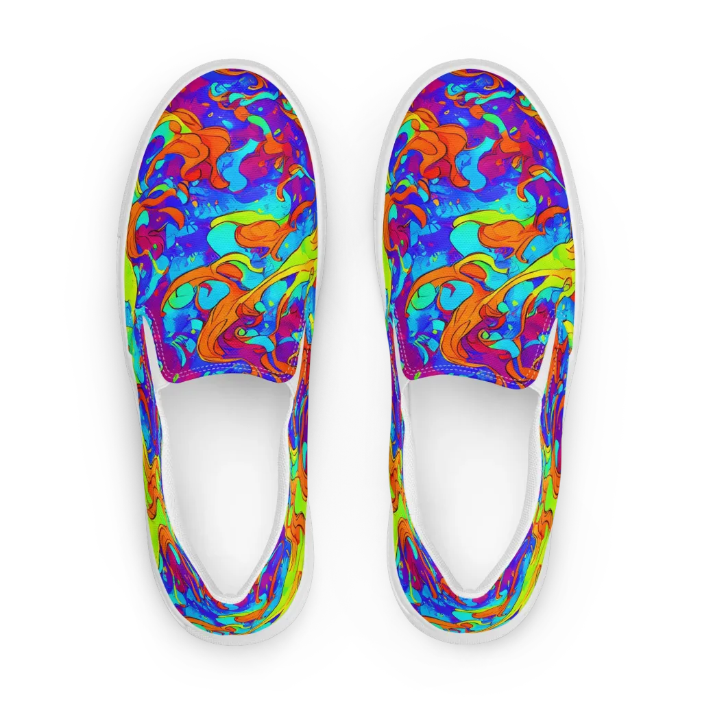 Roset Rapture on Women's Slip-On Canvas Shoes — Front