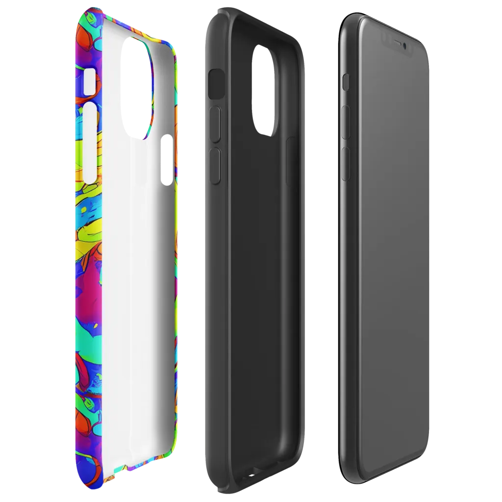 Roset Rapture on Tough Case for iPhone® — Right