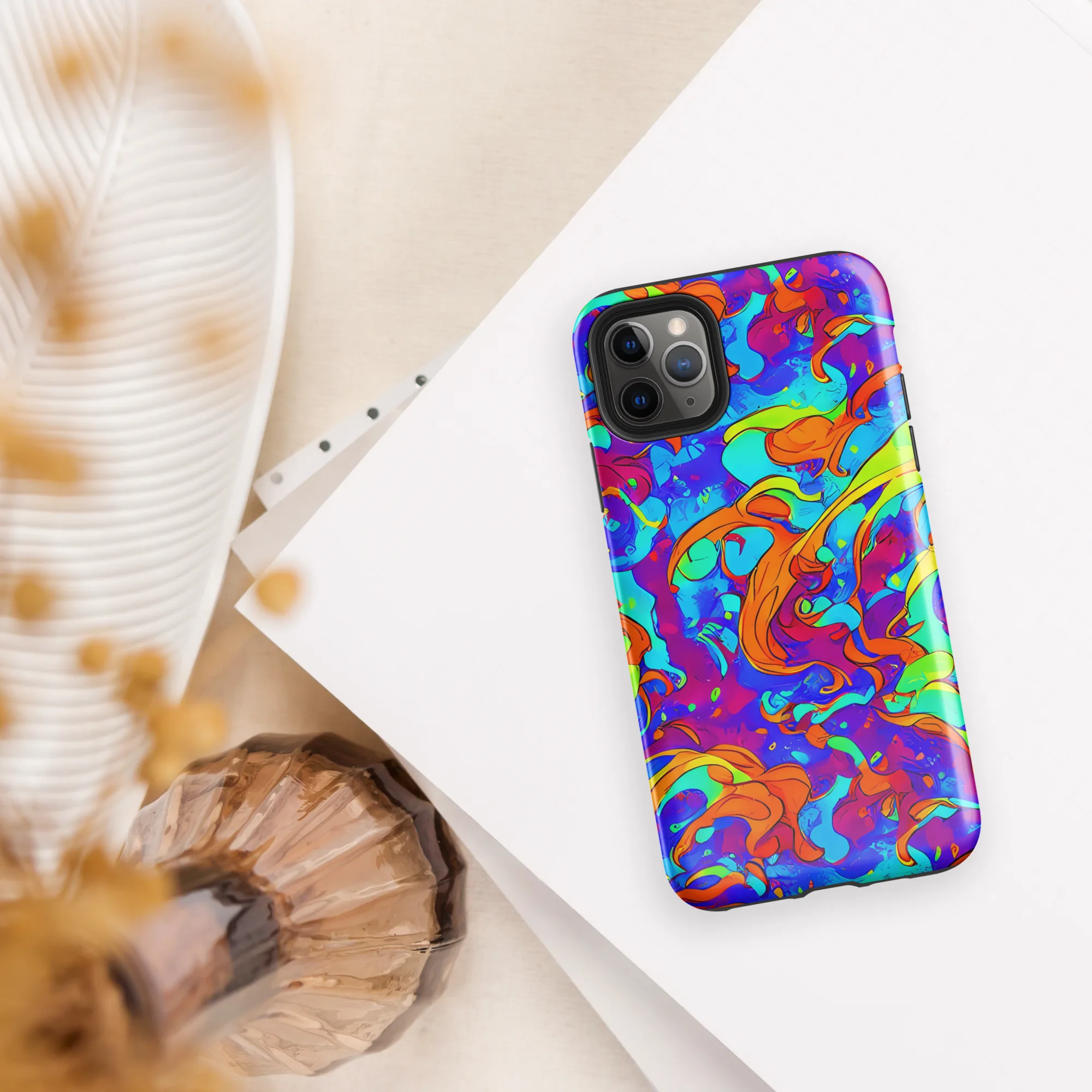 Roset Rapture on Tough Case for iPhone® — Front