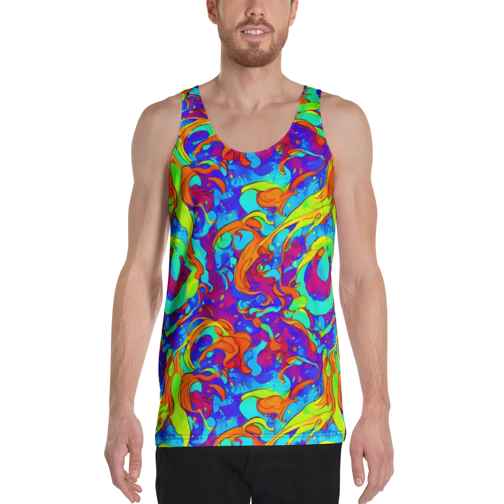 Roset Rapture on Men's Tank Top — Front