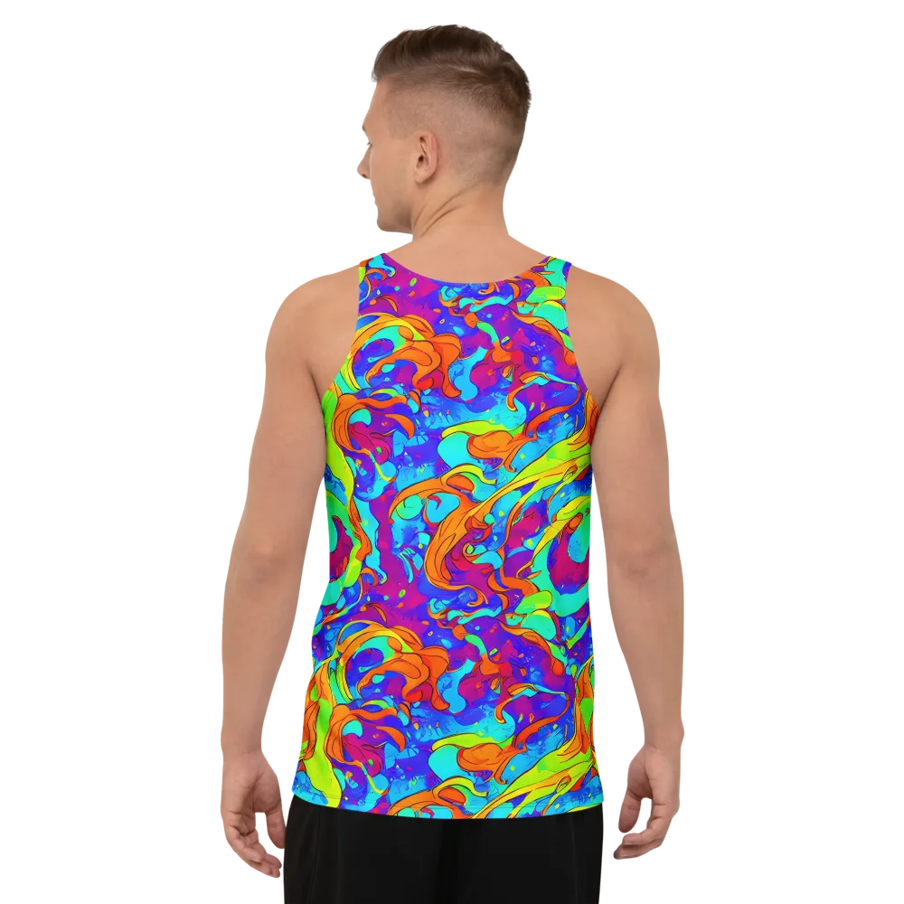 Roset Rapture on Men's Tank Top — Back
