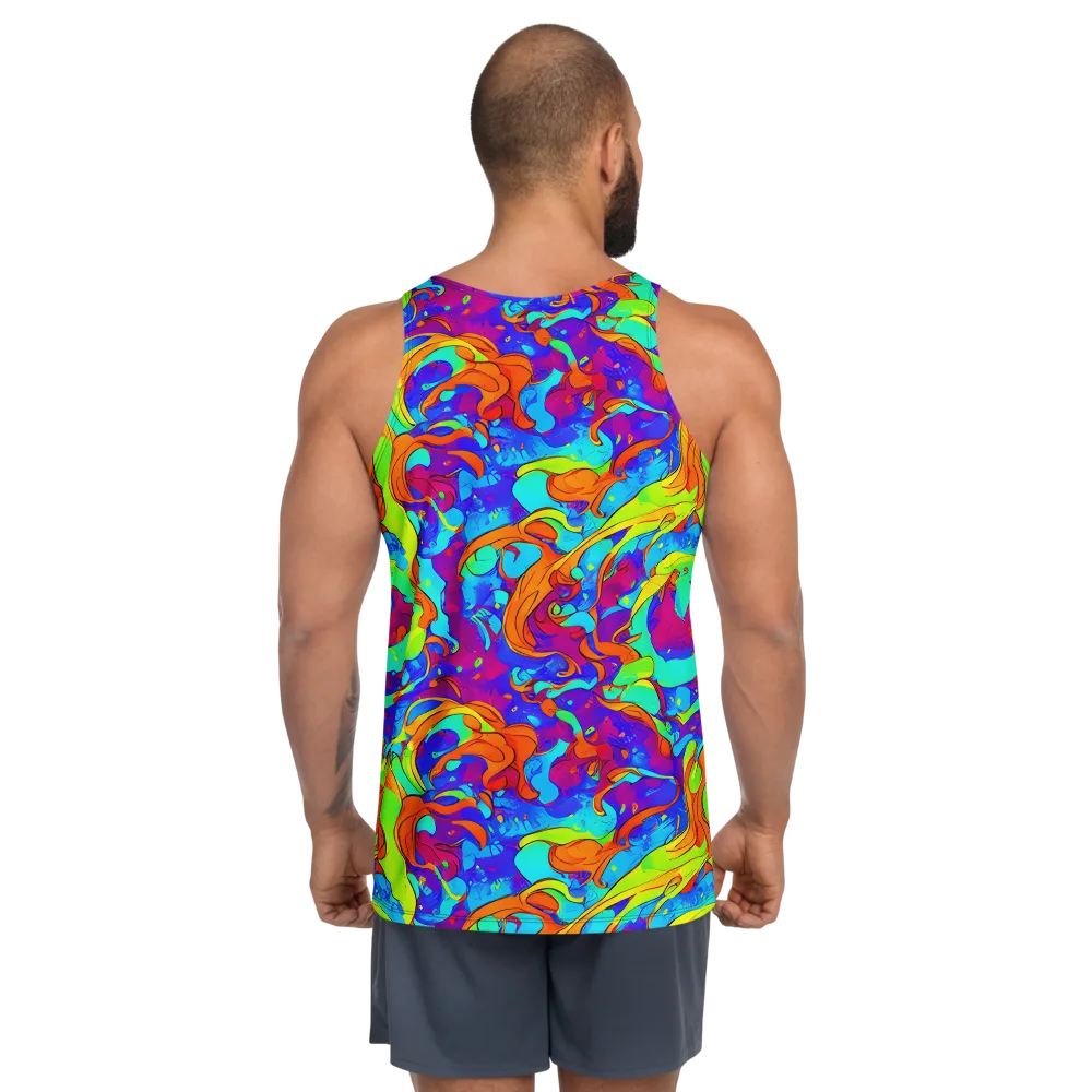 Roset Rapture on Men's Tank Top — Back