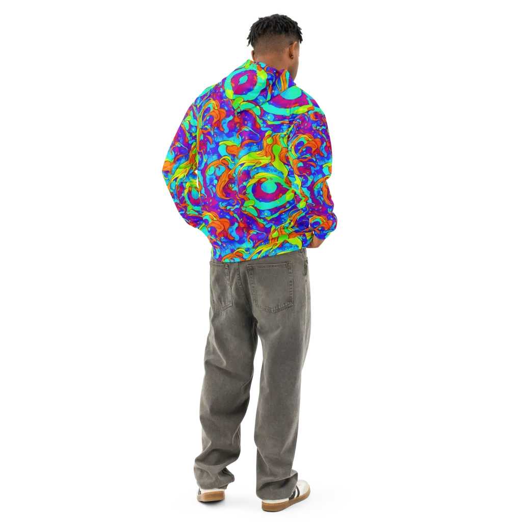 Roset Rapture on Cotton Hoodie — Back