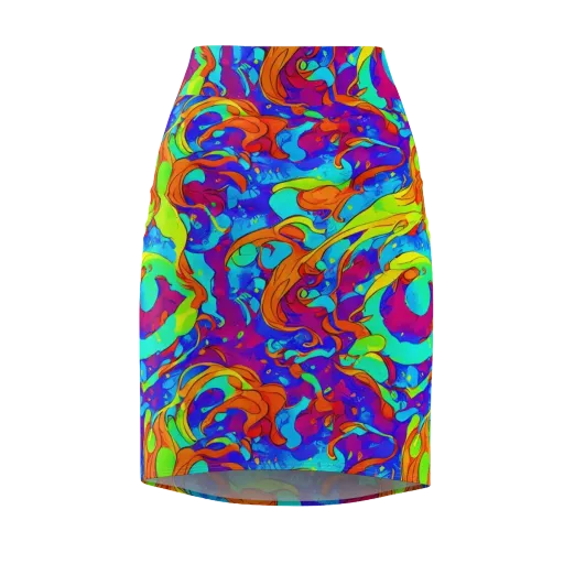 Roset Rapture on a Pencil Skirt