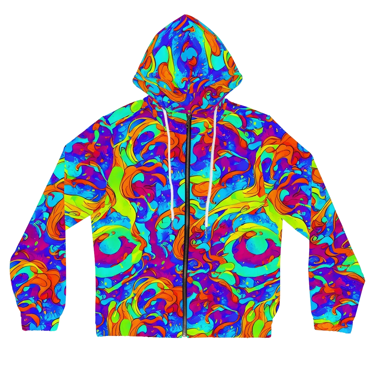 Roset Rapture on Women's Full-Zip Hoodie — Front