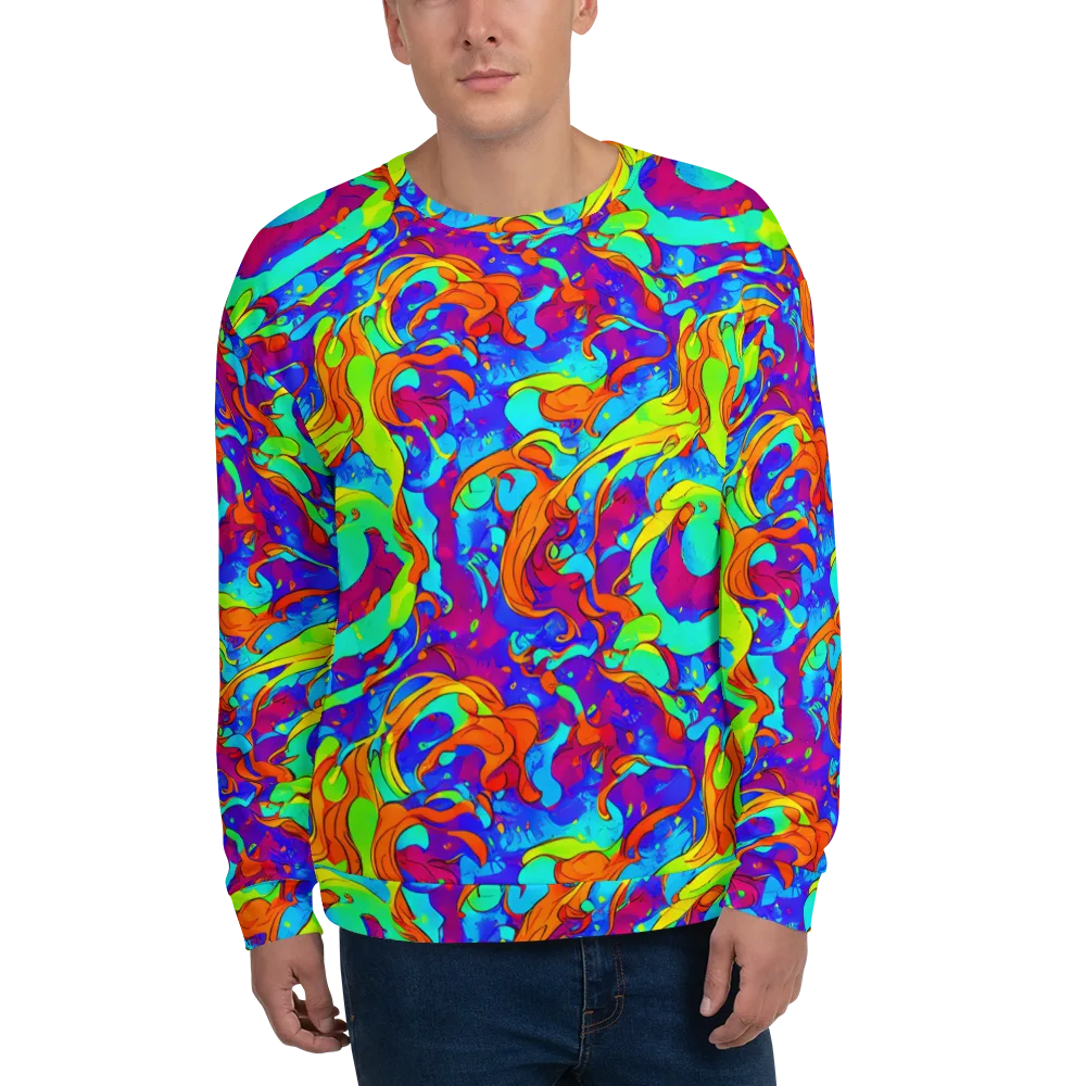 Roset Rapture on Sweatshirt — Front