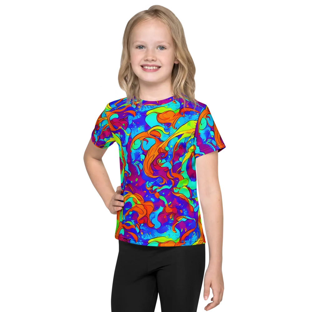 Roset Rapture on Kids Crew Neck T-Shirt — Front