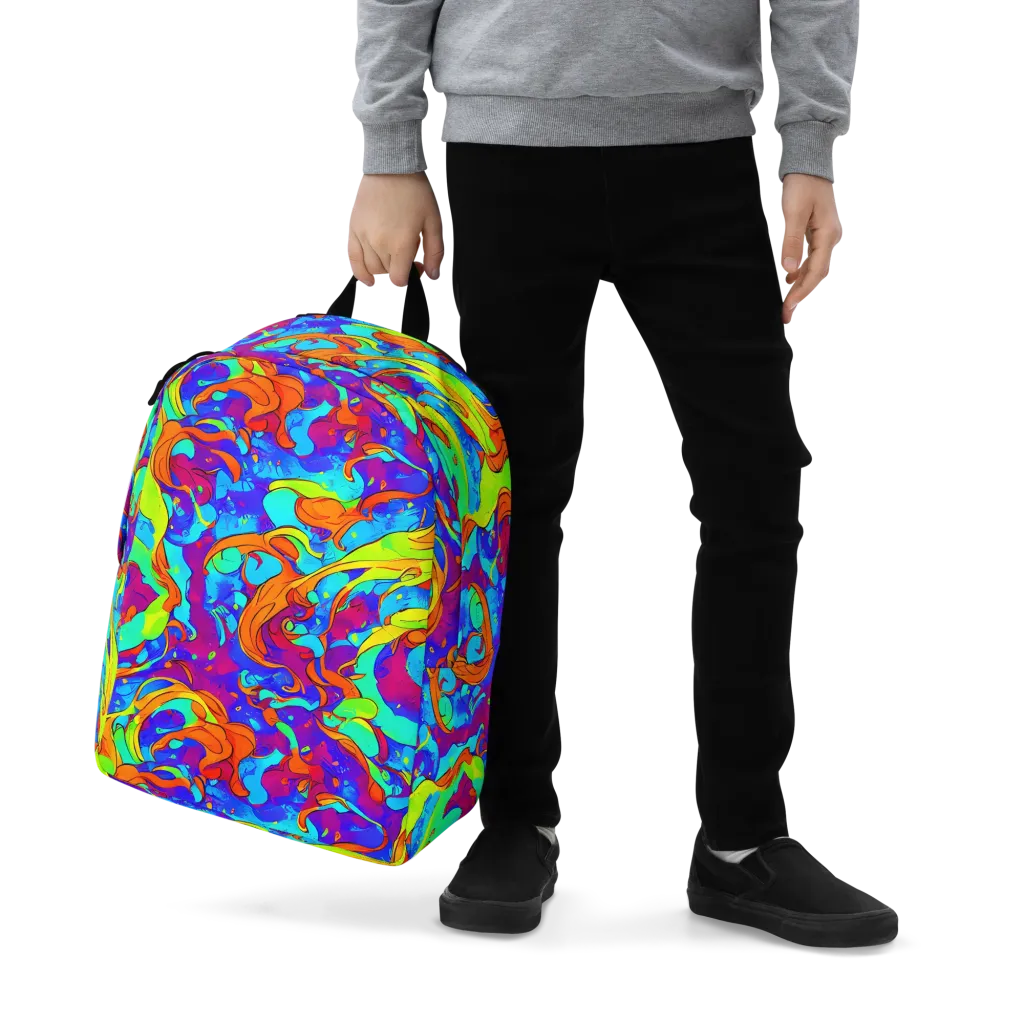 Roset Rapture on Minimalist Backpack — Zoomed-in