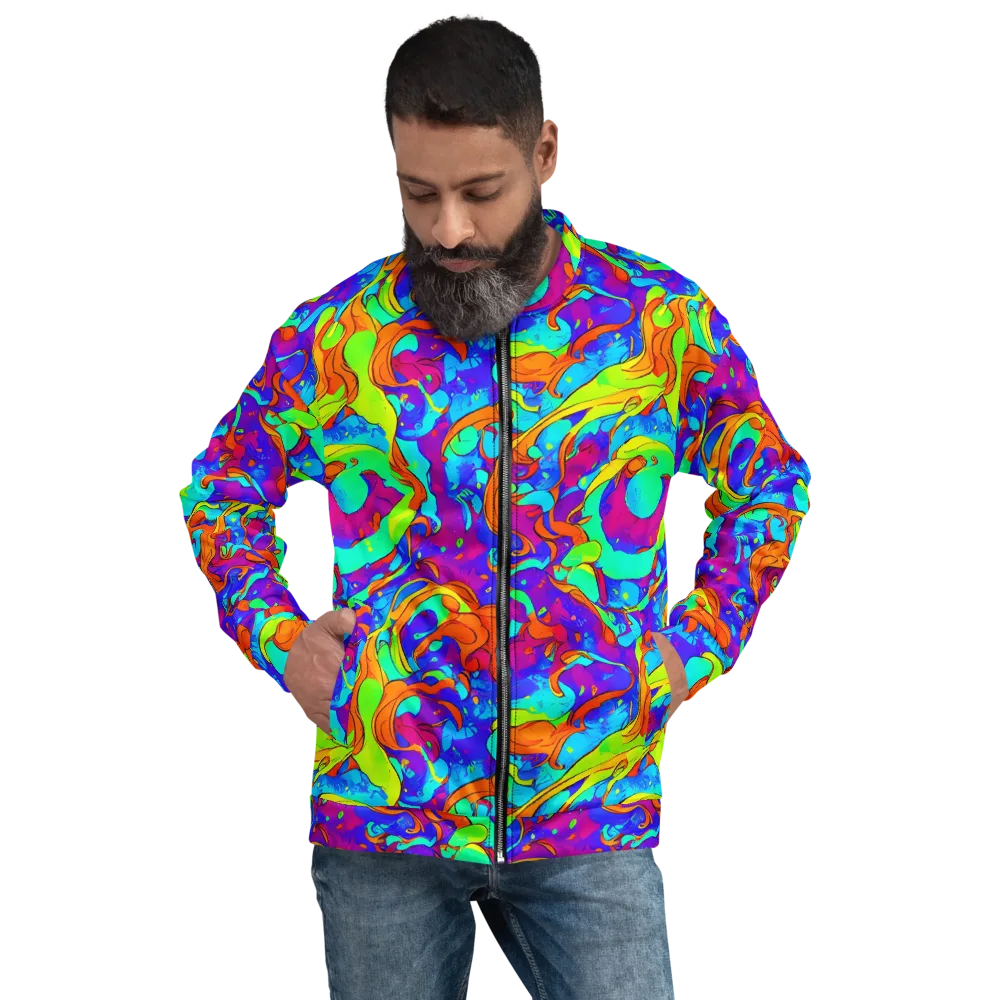 Roset Rapture on Bomber Jacket — Front