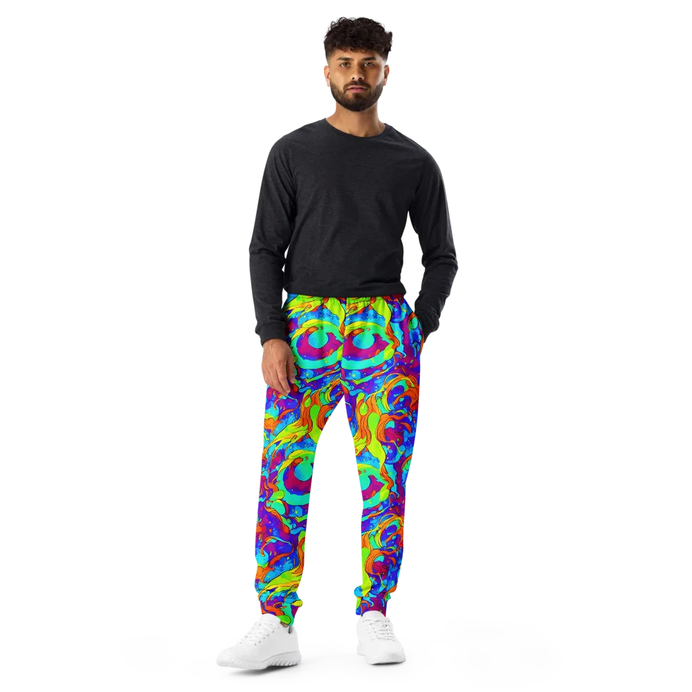 Roset Rapture on Men's Joggers — Front