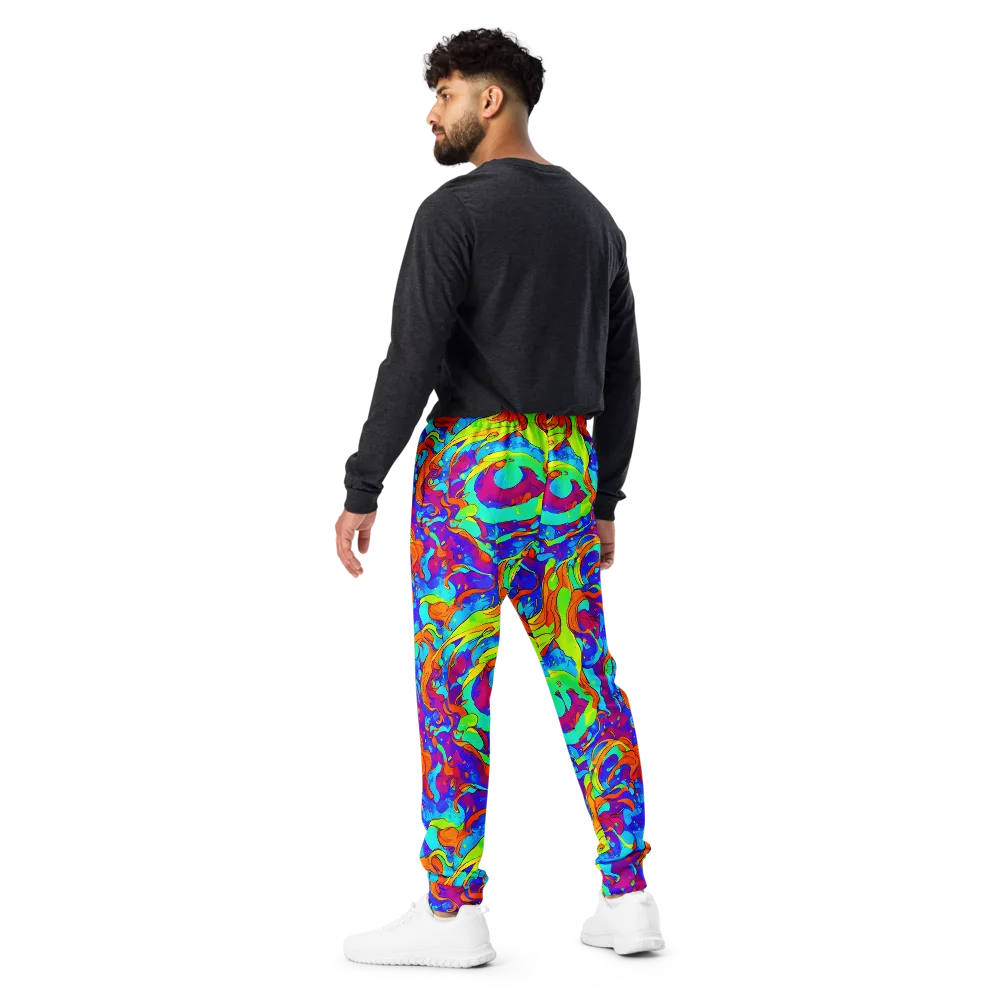 Roset Rapture on Men's Joggers — Back