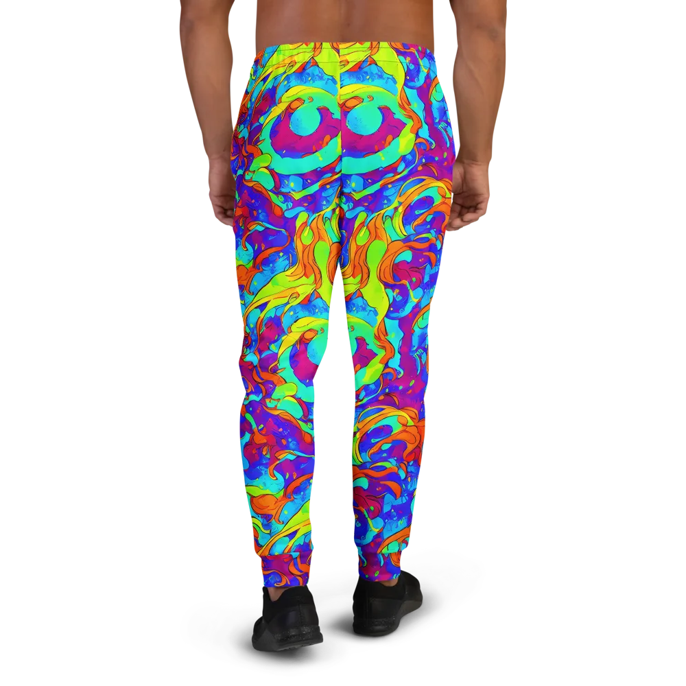 Roset Rapture on Men's Joggers — Back