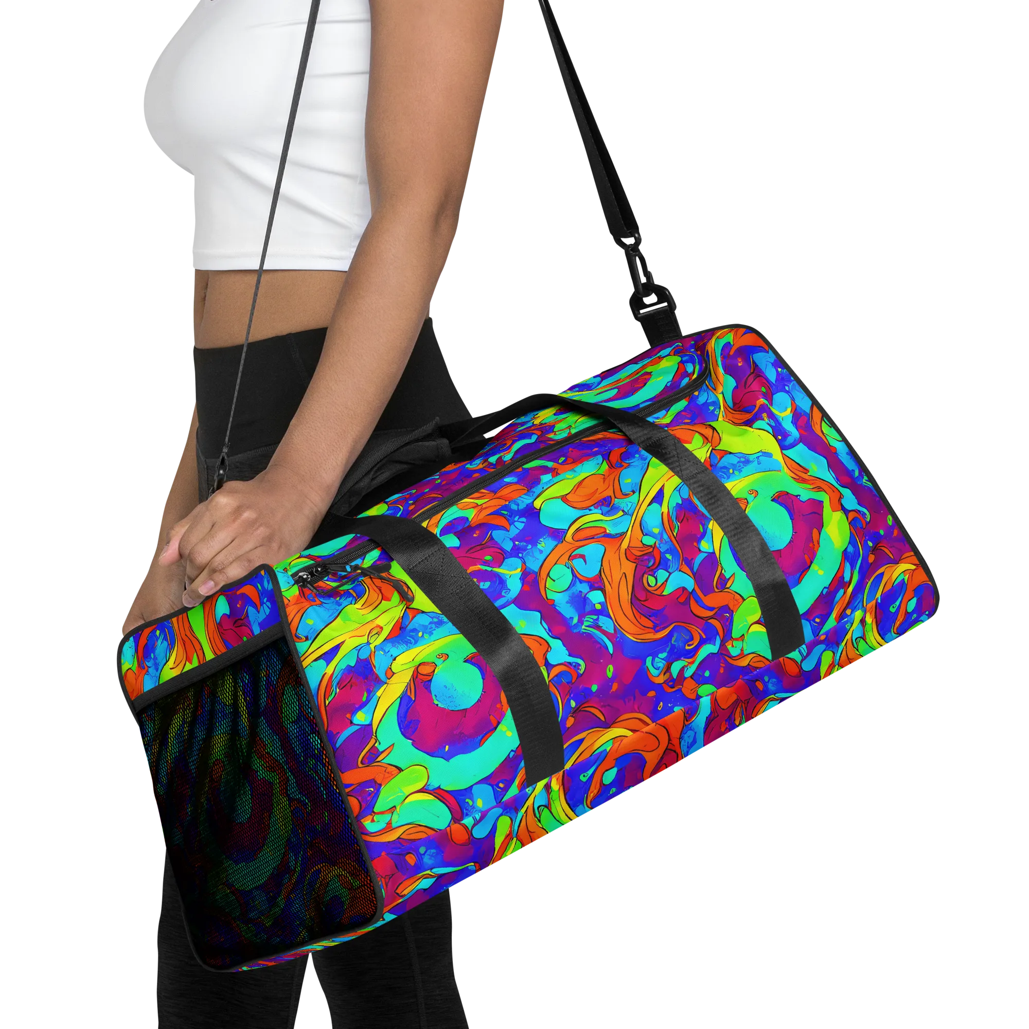 Roset Rapture on Duffle Bag — Front