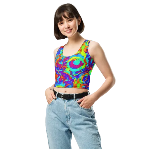 Roset Rapture on a Crop Top