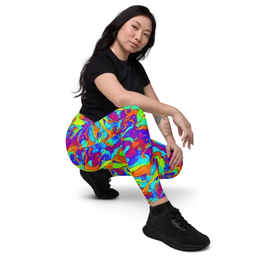 Roset Rapture on a Leggings with Pockets