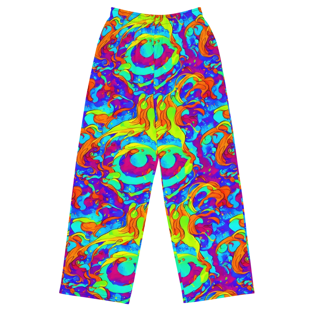 Roset Rapture on Wide-Leg Pants — Front