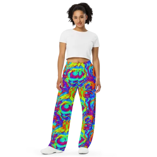 Roset Rapture on a Wide-Leg Pants