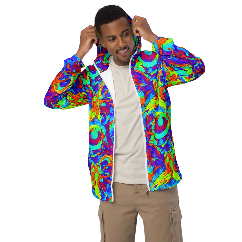 Roset Rapture on Men's Windbreaker — Front