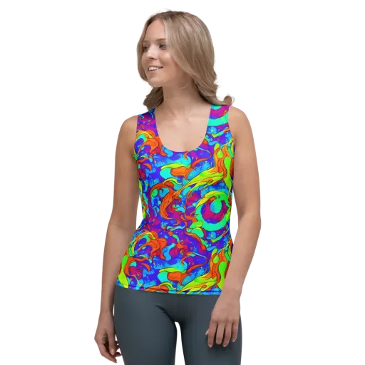 Roset Rapture on a Women's Tank Top