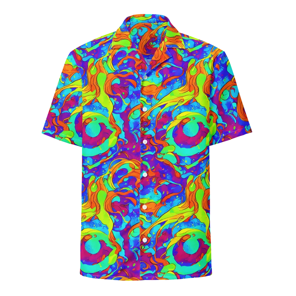 Roset Rapture on Button Shirt — Front