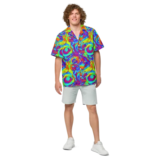 Roset Rapture on a Button Shirt