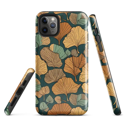 Ginkgo Noir on a Tough Case for iPhone®