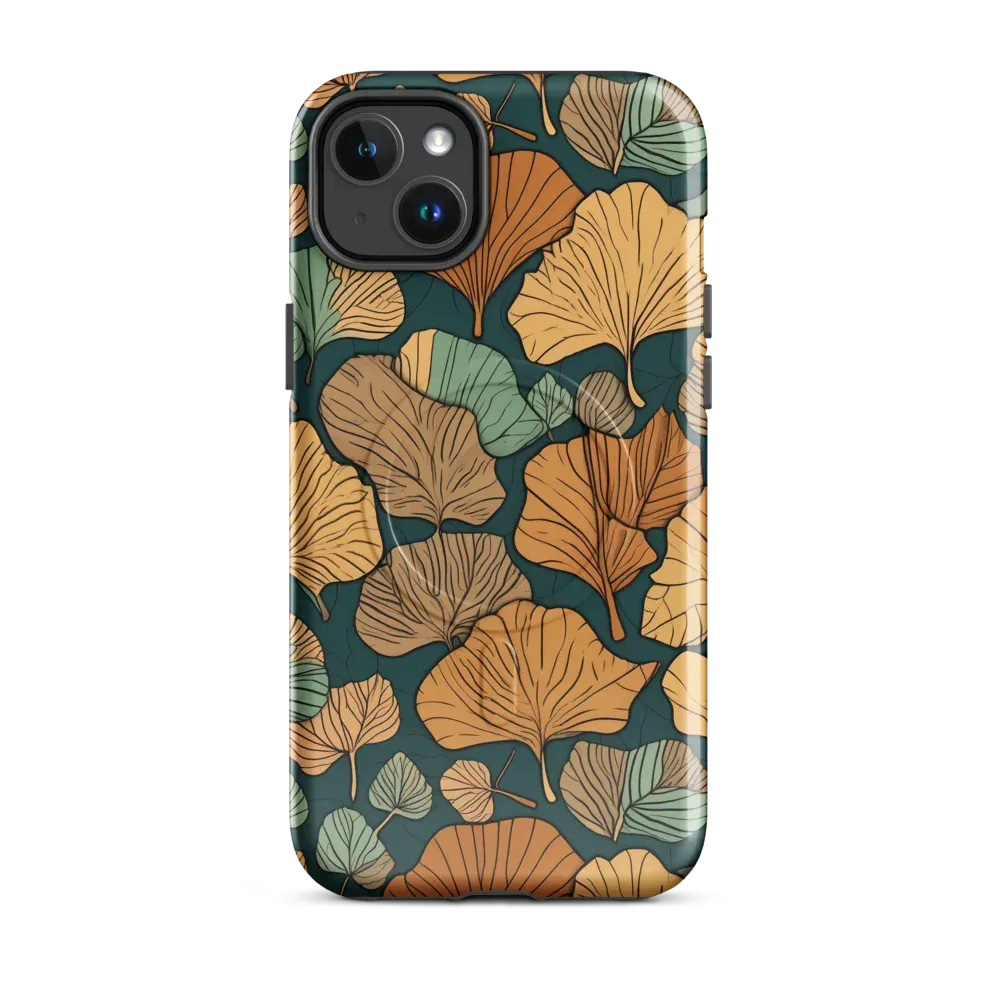 Ginkgo Noir on MagSafe Tough Case for iPhone® — Front